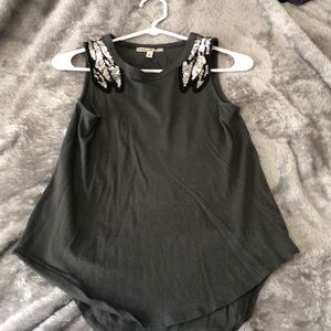 Sequin angel wing tank!